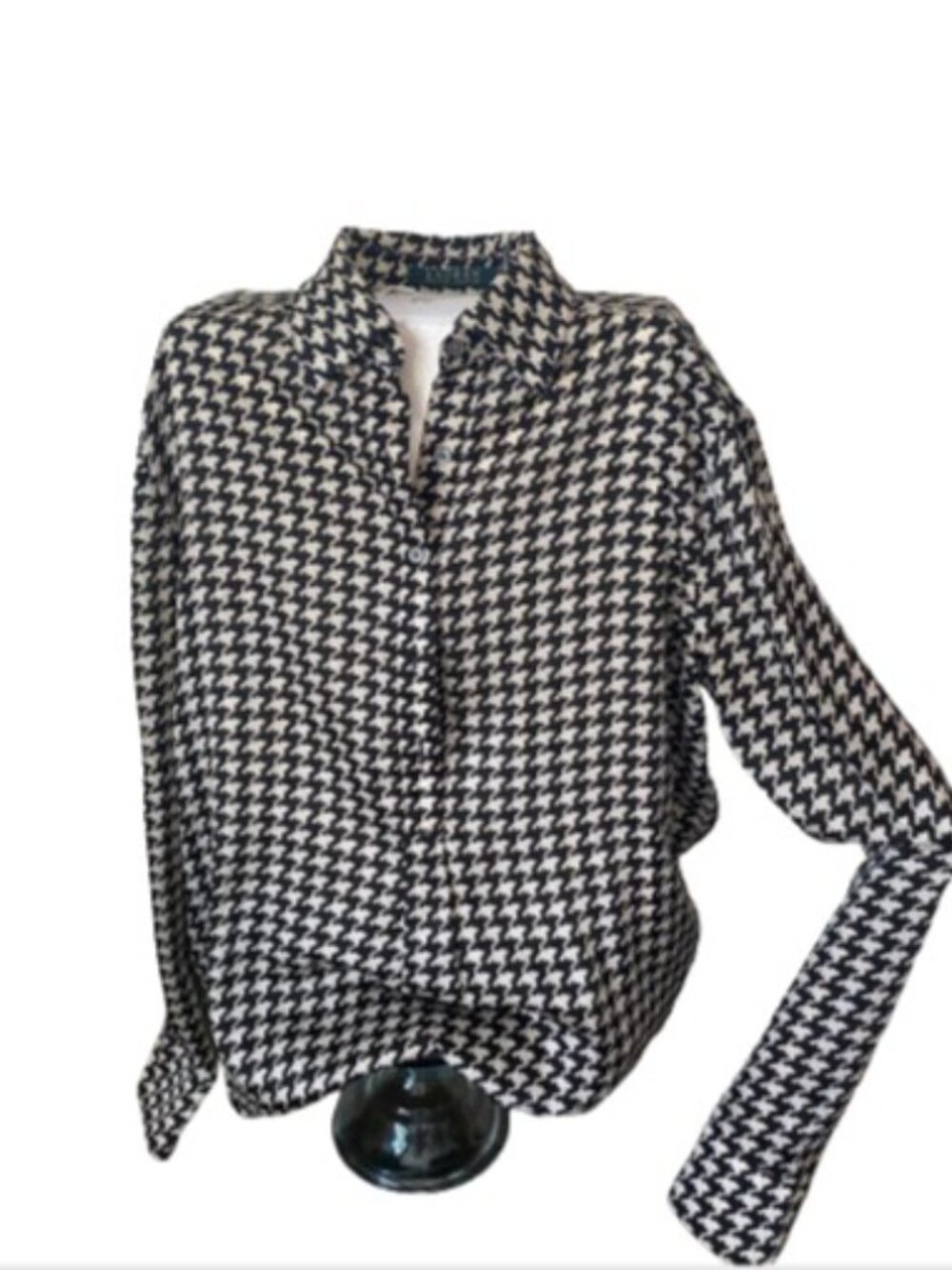 Ralph Lauren Black and White Classic Button Down